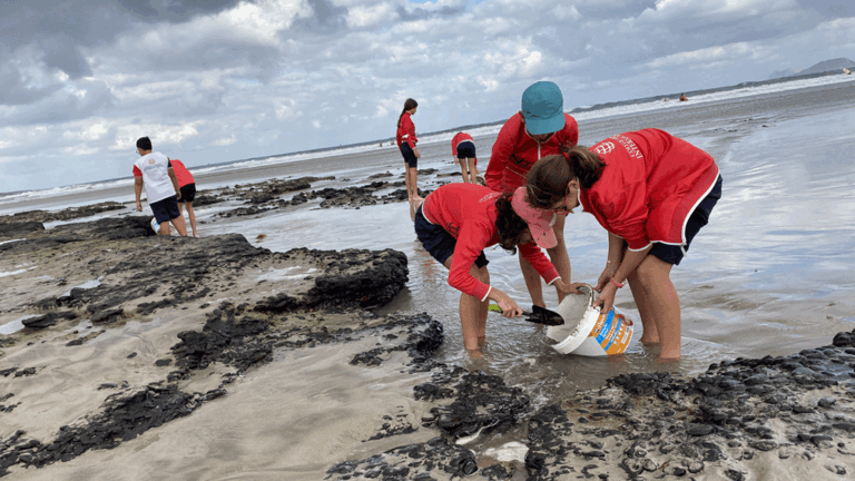 Alumnos del colegio Arenas Internacional