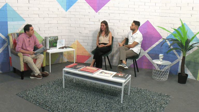 Carolina Lorenzo y Aimar Medina en el Magazine