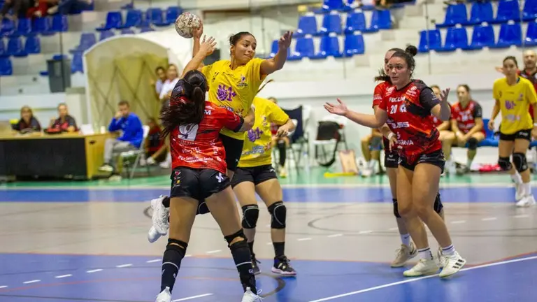 Un momento del partido