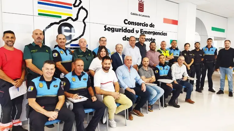 Equipo de seguridad del rallye
