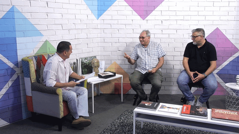 Alberto Umpiérrez y Víctor Bello en el Magazine