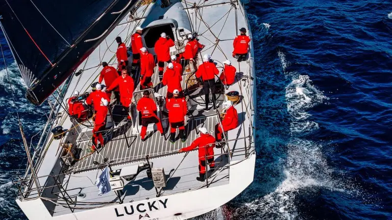 Los ganadores de la regata