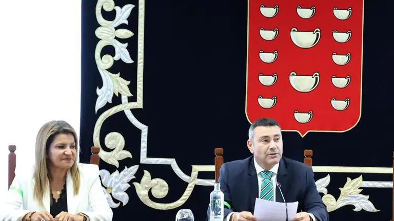 Tovar y Betancort en el pleno