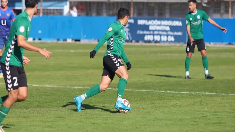 Un momento del partido