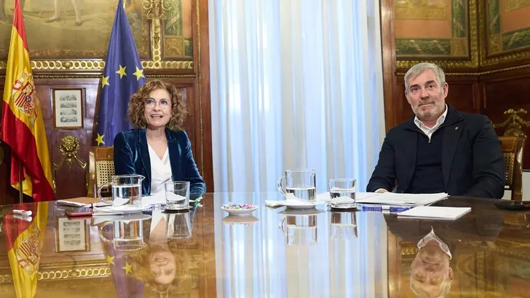 Reunión de Clavijo y María Jesús Montero este lunes 10 de marzo