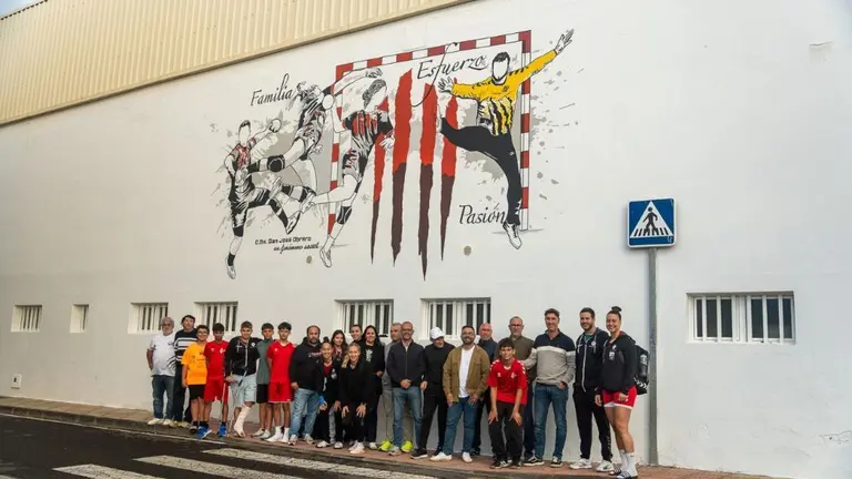 Mural del CB San José Obrero