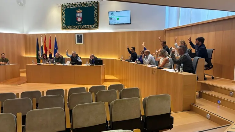 La votación en el pleno de este martes de Tías