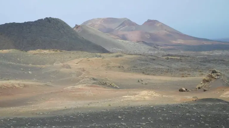 Volcanes en Lanzarote