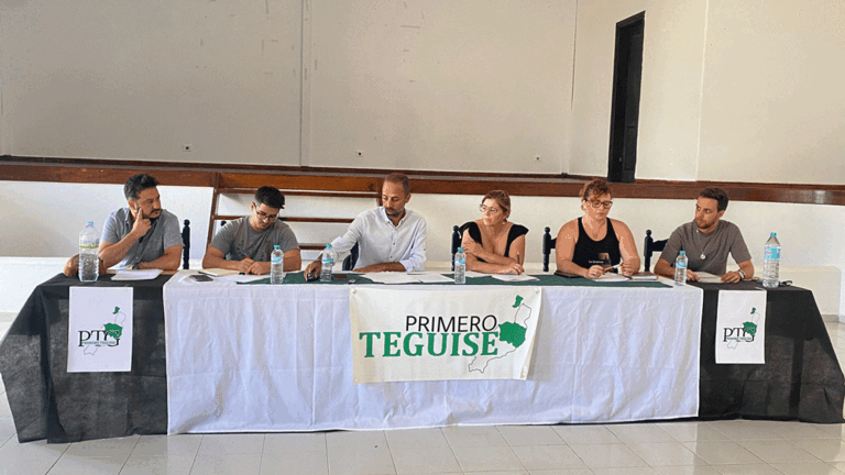 Ejecutiva de Primero Teguise en La Graciosa