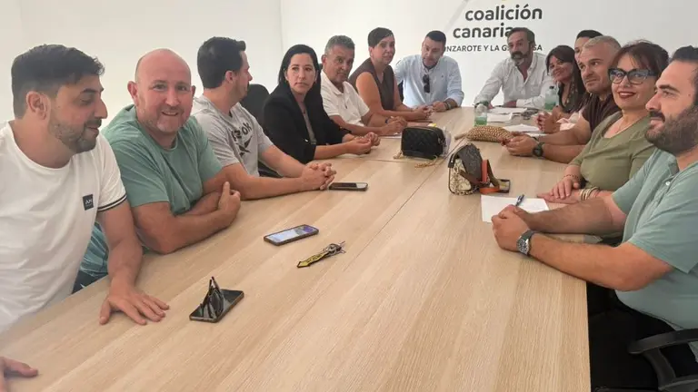 Un momento de la reunión