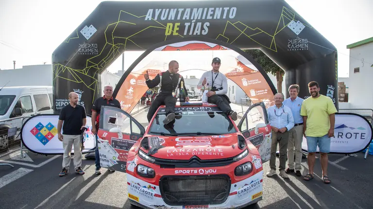 El ganador, Pierre-Louis Loubet en Tías