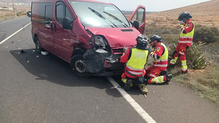 accidente en tahiche