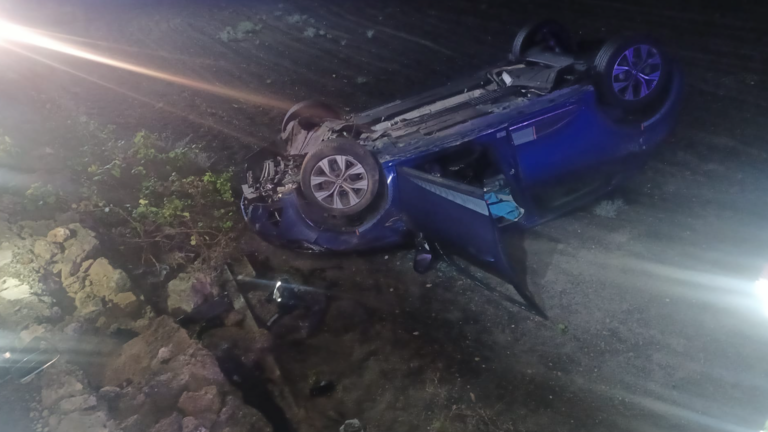 accidente entre Yaiza y Tinajo