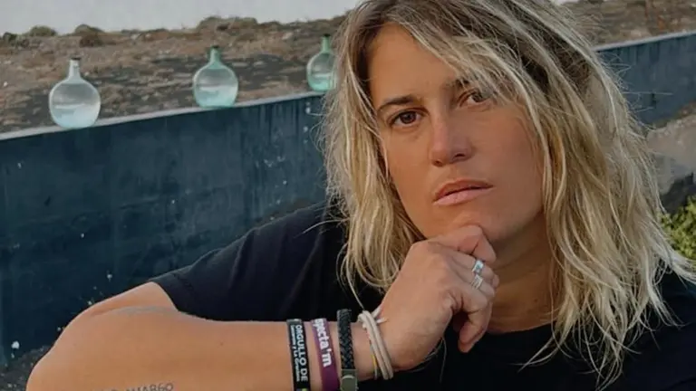 Rocío Saiz en sus días en Lanzarote, @rocio_saiz