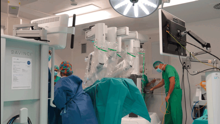 Un momento de la operación