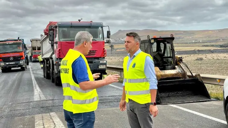 El Cabildo anuncia el corte de la carretera que une Mozaga y la rotonda de Famara este próximo lunes&nbsp;