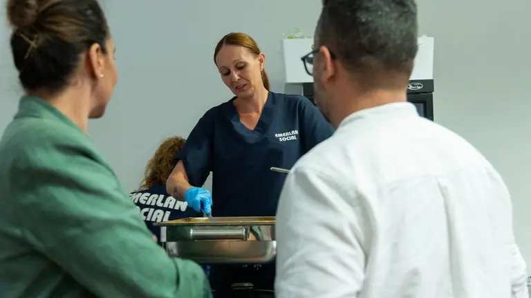 Comedor social gestionado por Emerlan