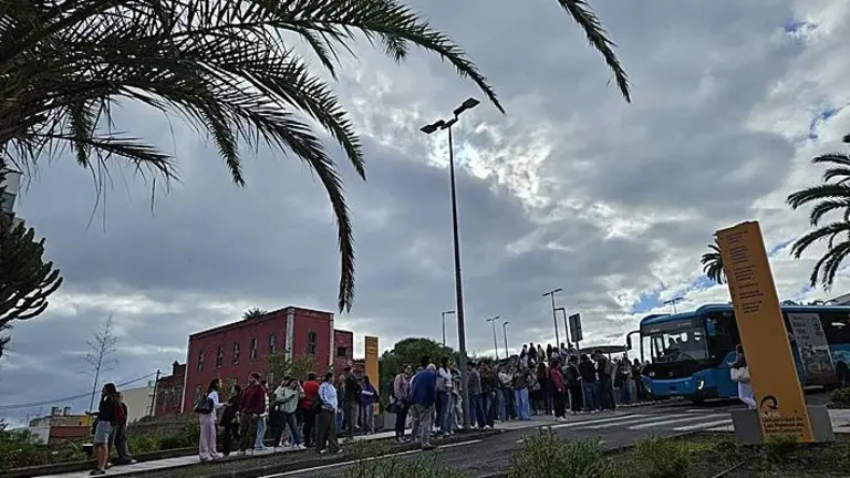 Desalojo. Foto: Canarias7