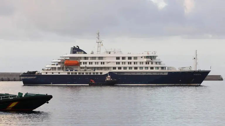 El crucero neerland&eacute;s MV Hondius (Efe)