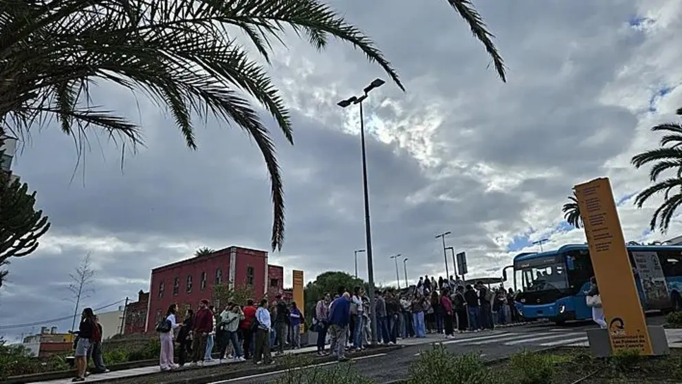 Desalojo. Foto: Canarias7