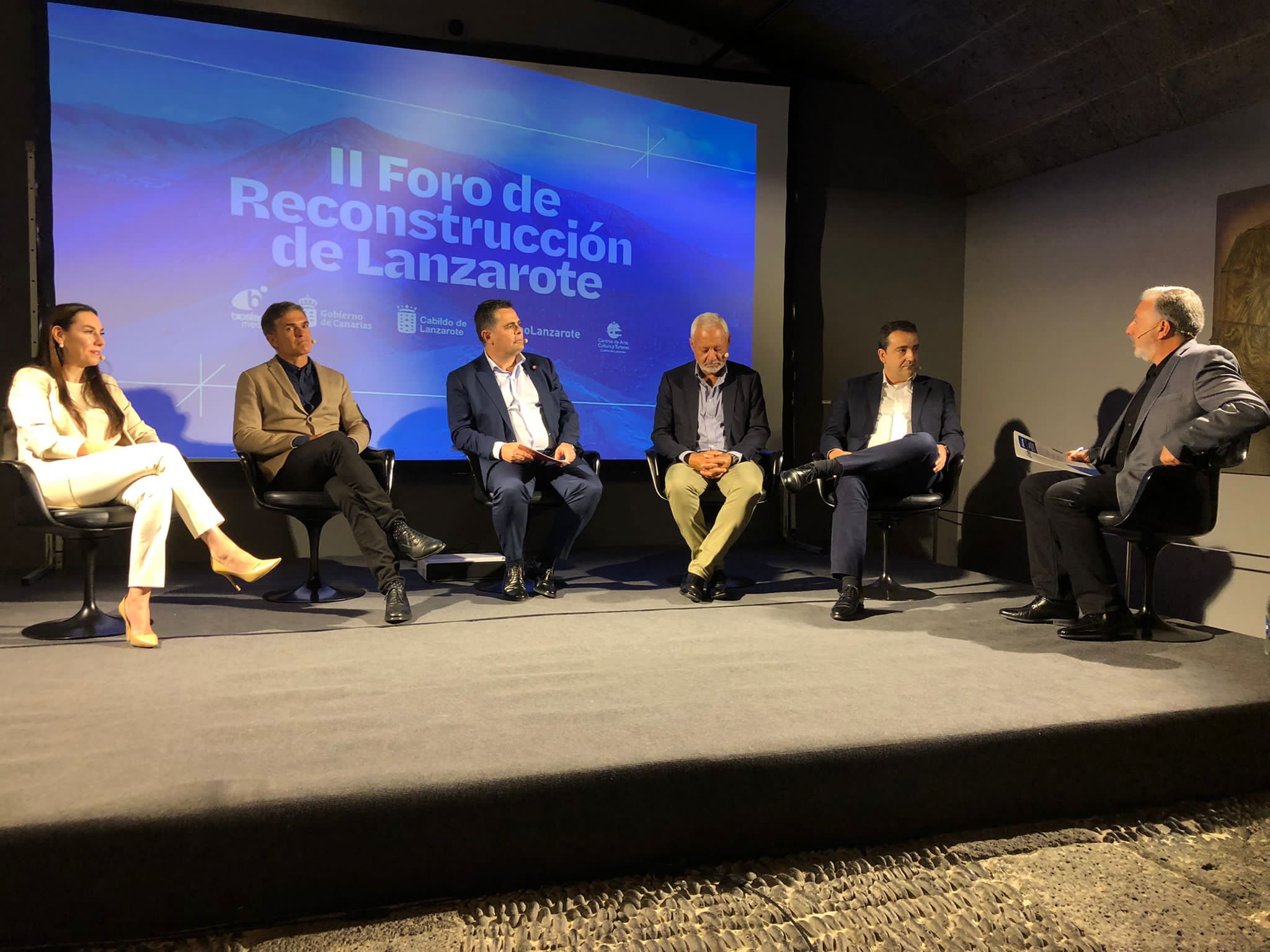 Mesa redonda del II Foro de Reconstrucción de Lanzarote