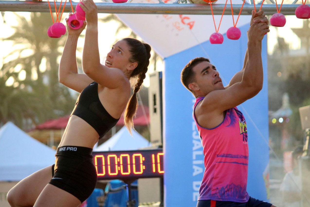 Celebración de la carrera deportiva en Playa Blanca