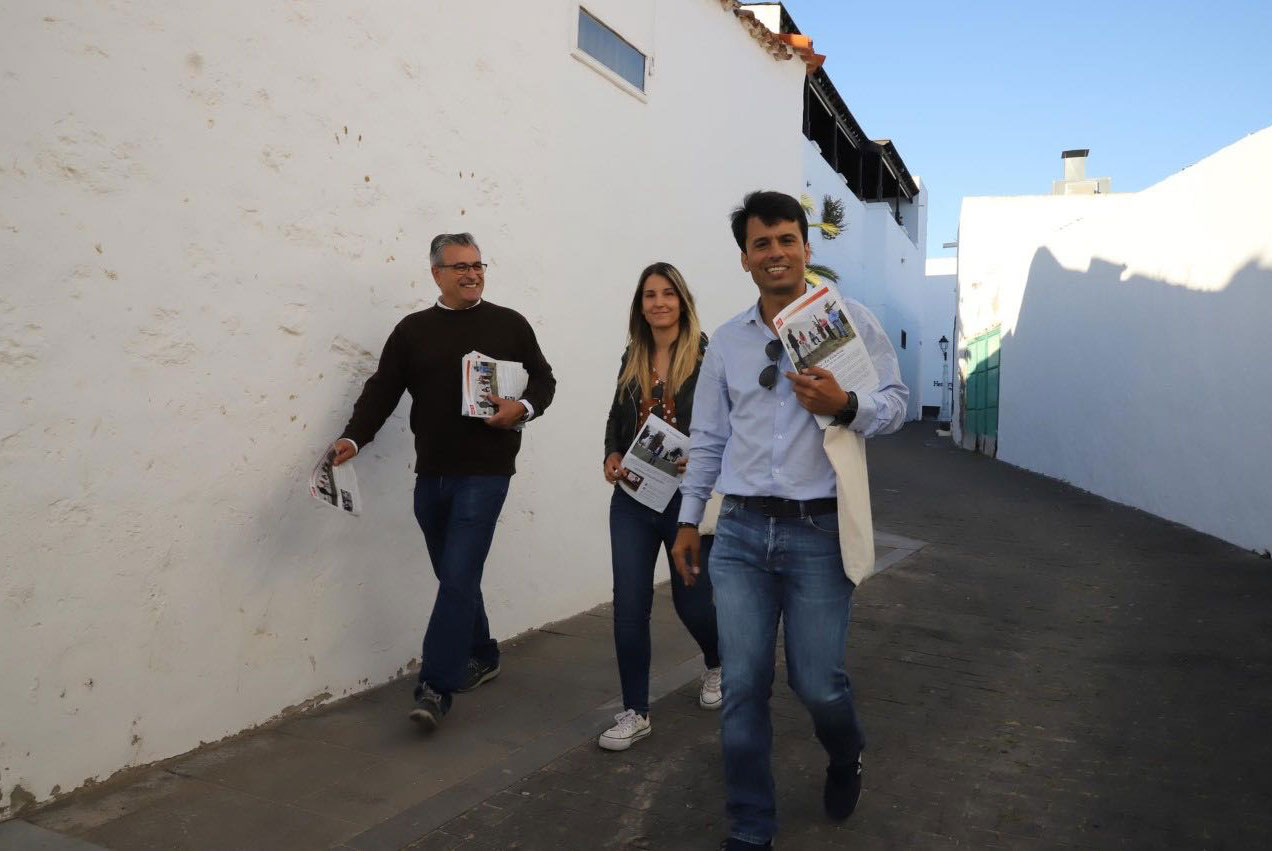 PSOE Teguise por casa de los vecinos del municipio