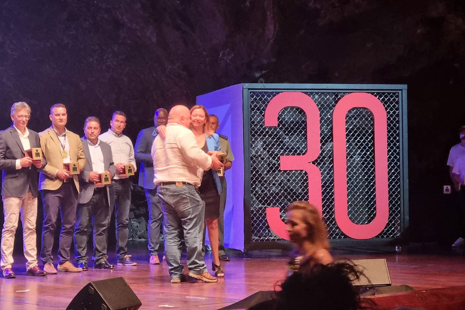 Entrega distinción Isidoro Blanco