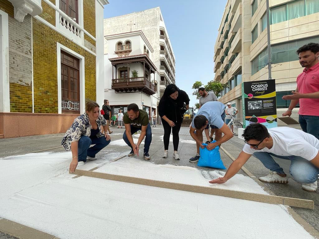 Alfombras de sal en Arrecife