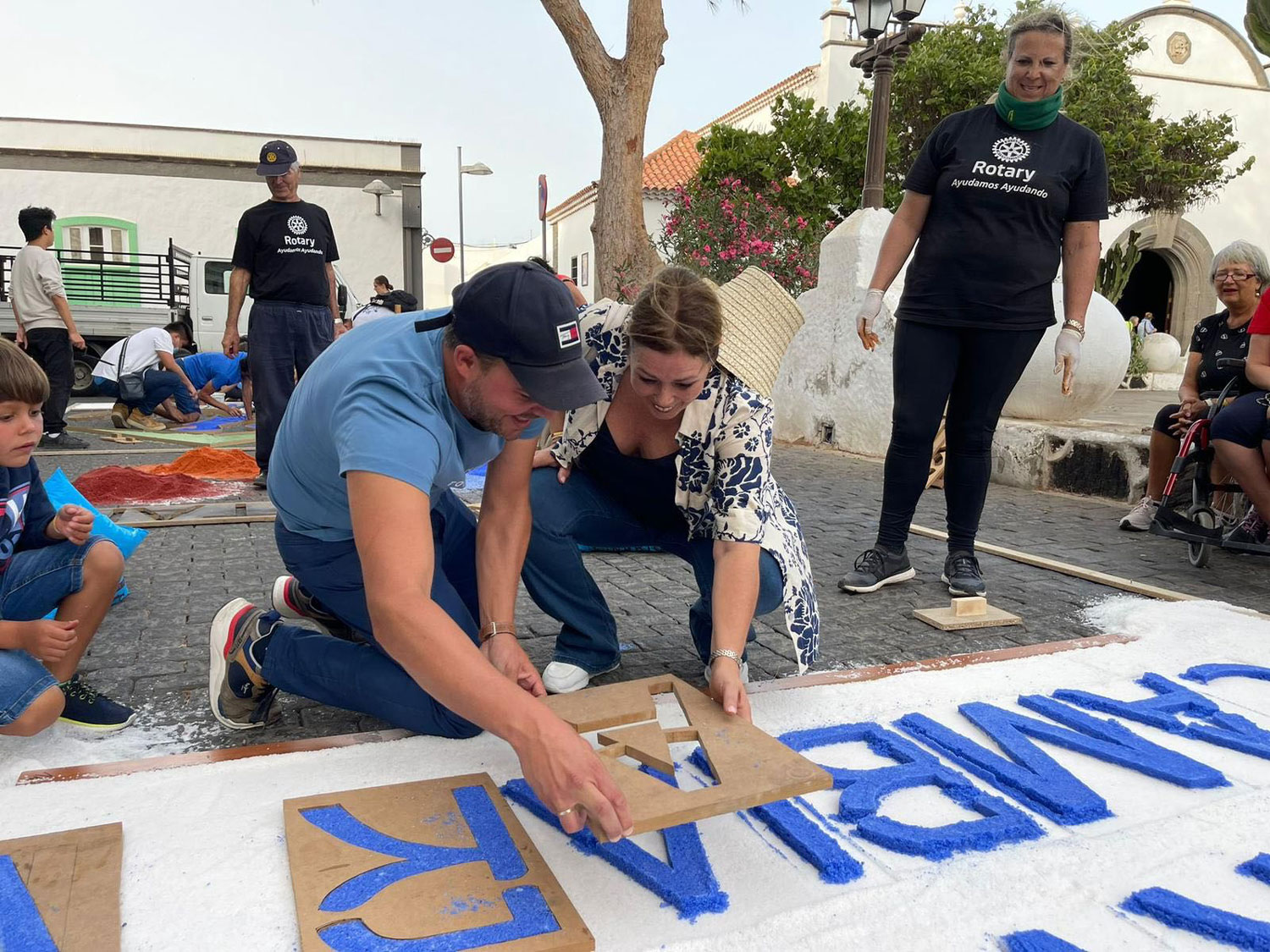 Alfombras de sal en Arrecife