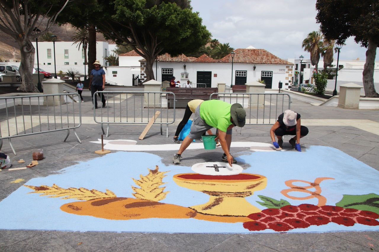 Alfombras de sal en Yaiza