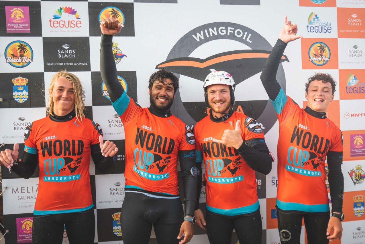 Primeras jornadas del “Wingfoil World Cup Lanzarote 2022”