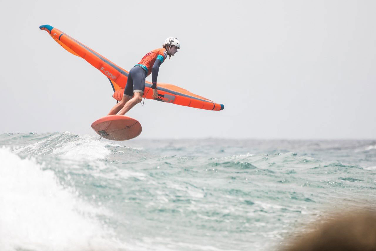 Primeras jornadas del “Wingfoil World Cup Lanzarote 2022”