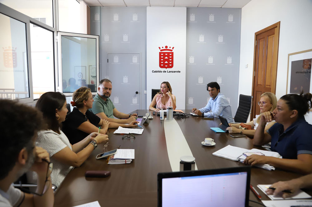 Reunión del Consejo de Gobierno del Cabildo de Lanzarote
