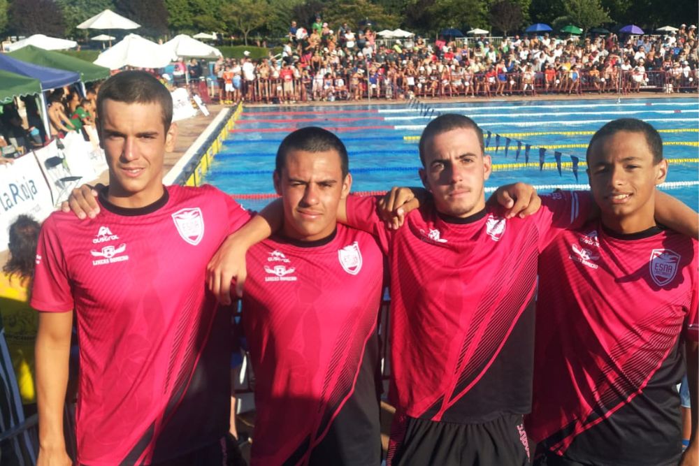 Equipo masculino de ESNA Lanzarote