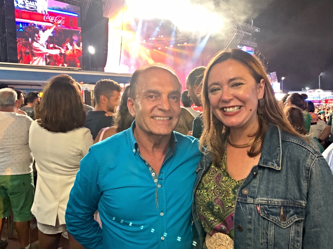María Dolores Corujo y Jesús Machín