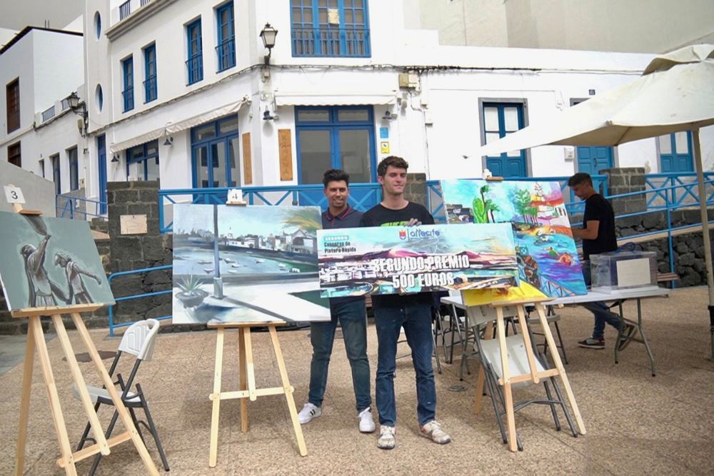 Concurso de pintura rápida en Arrecife