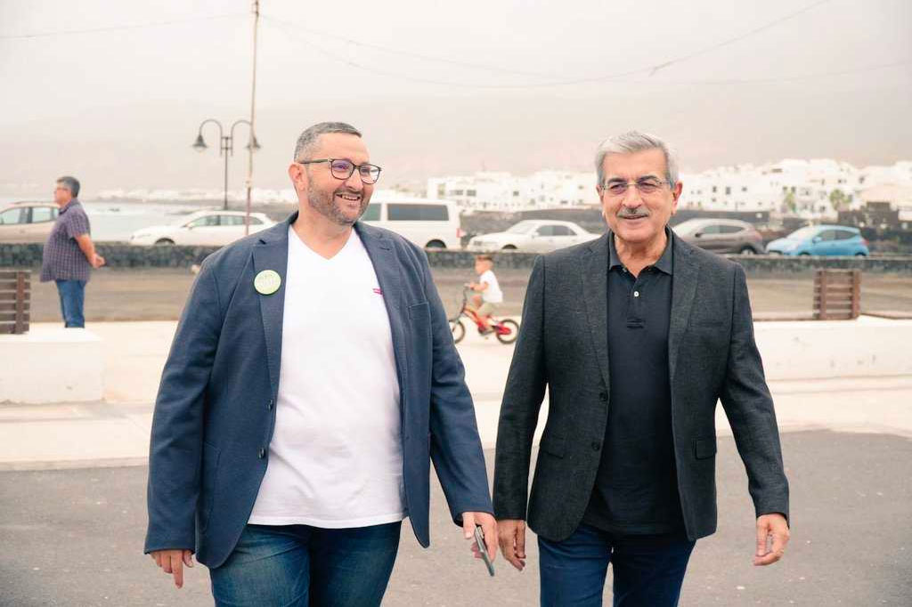 Marcos Lemes, candidato de Nueva Canarias a la Alcaldía de Haría</p>