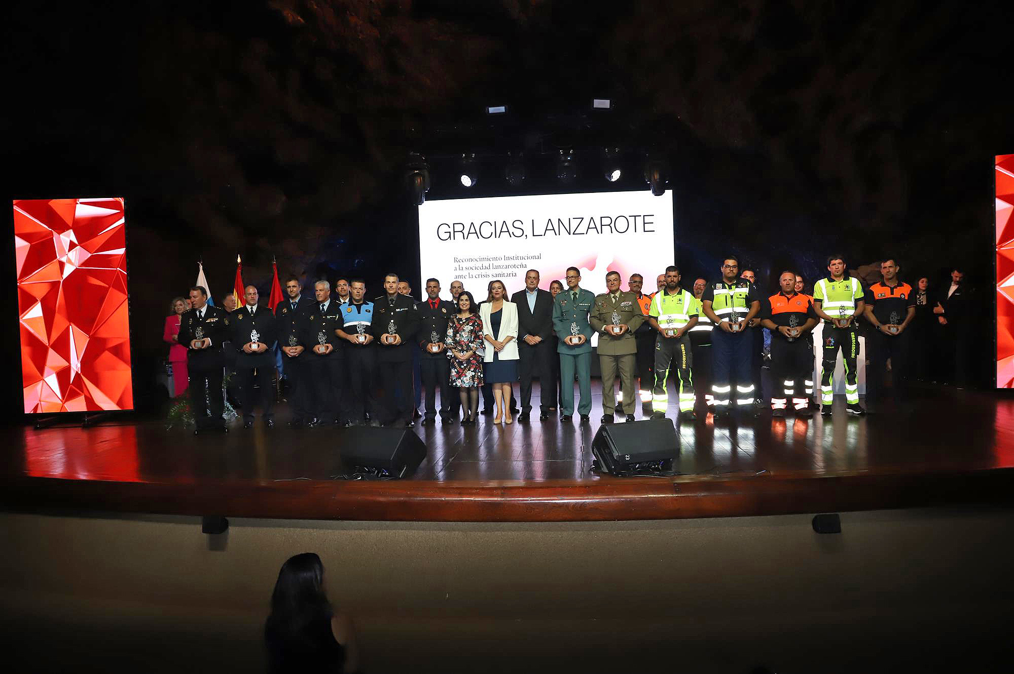 Reconocimiento a miembros de seguridad y emergencias