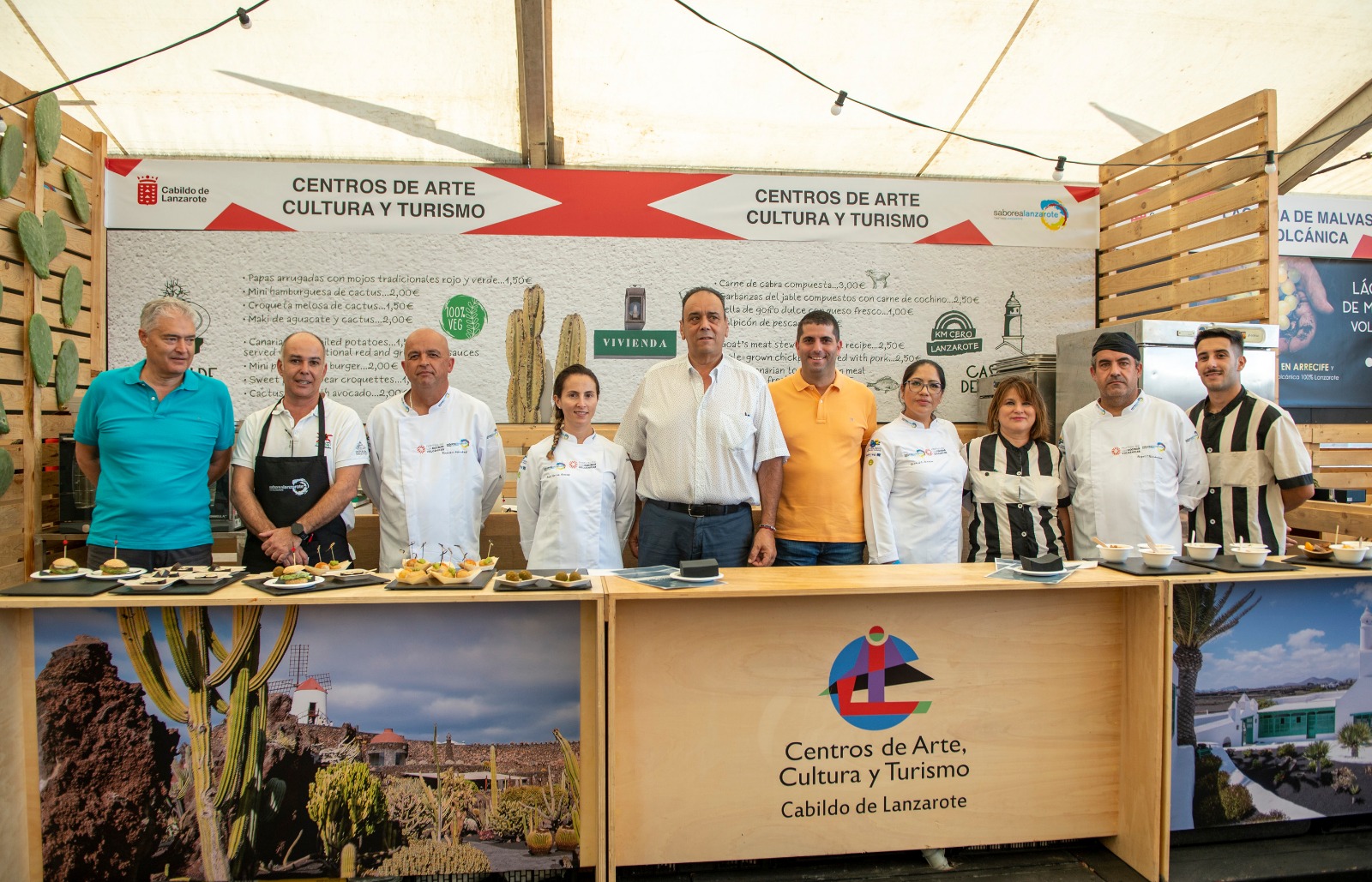 Los Centros de Arte, Cultura y Turismo, entre los presentes en el Mercado gastronómico