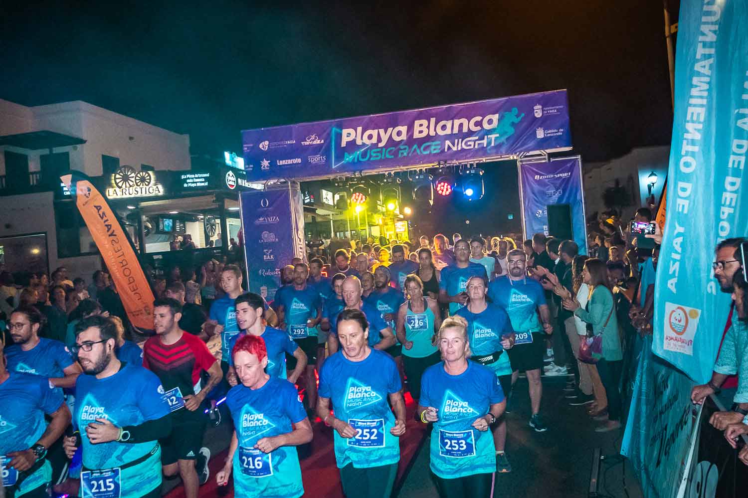 Music Race Night Playa Blanca