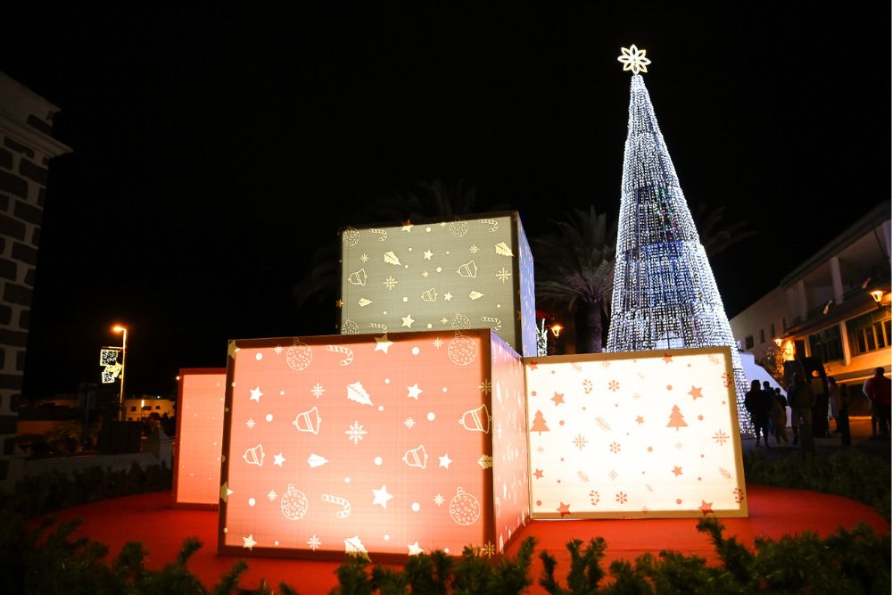 Luces de Navidad en San Bartolomé