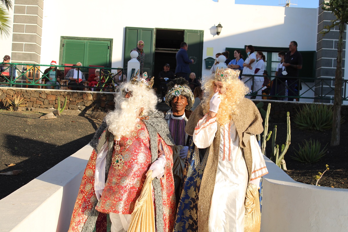 Los Reyes Magos disfrutaron de un musical en Tinajo