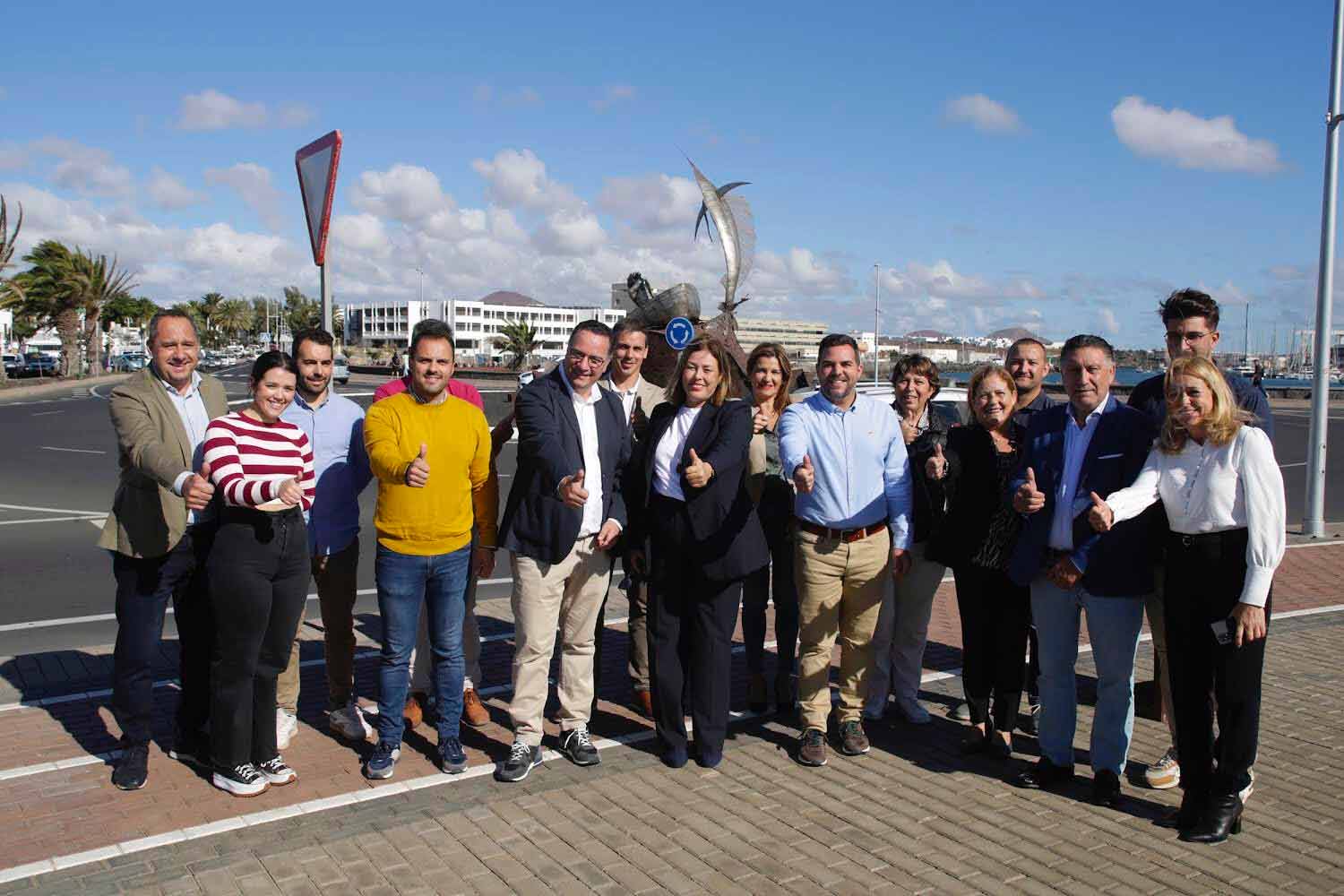 Presentación candidatura Astrid Pérez al Ayuntamiento de Arrecife