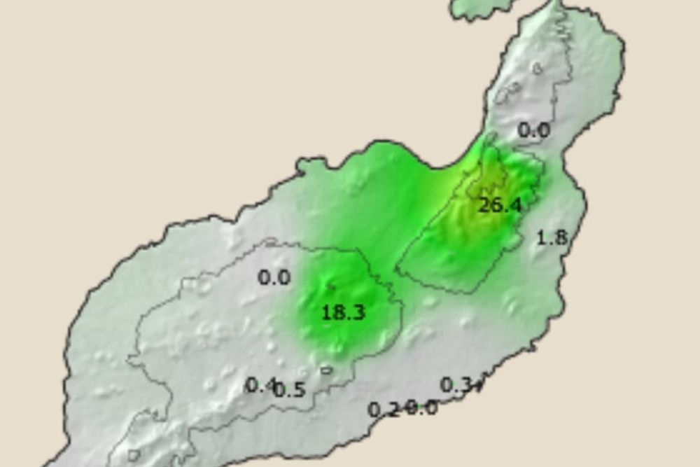 Lluvias hasta las dos de la tarde del sábado