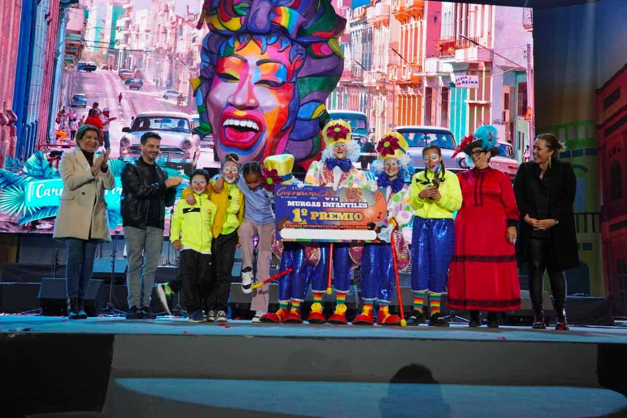 Concurso de murgas infantiles en Arrecife