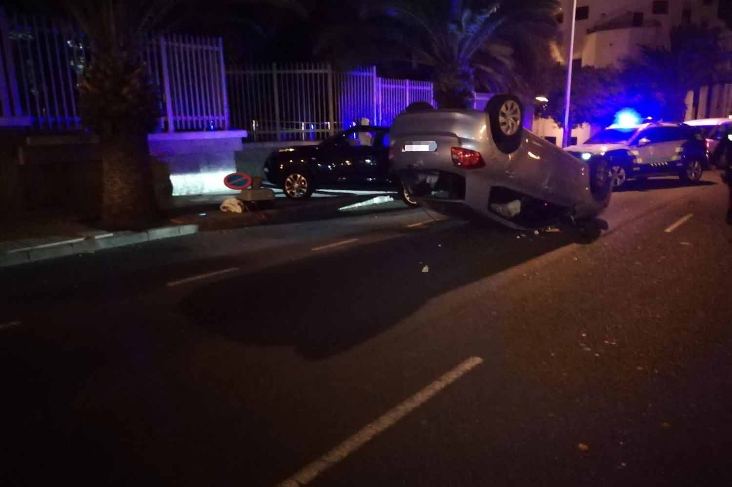 Accidente en la Rambla Medular