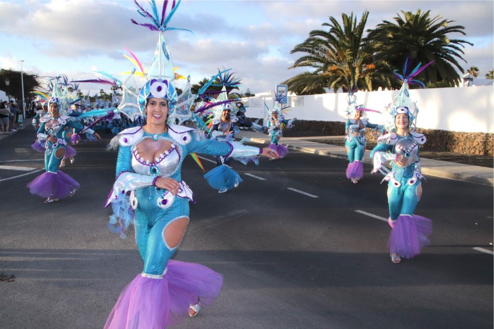 Coso del carnaval de Playa Blanca