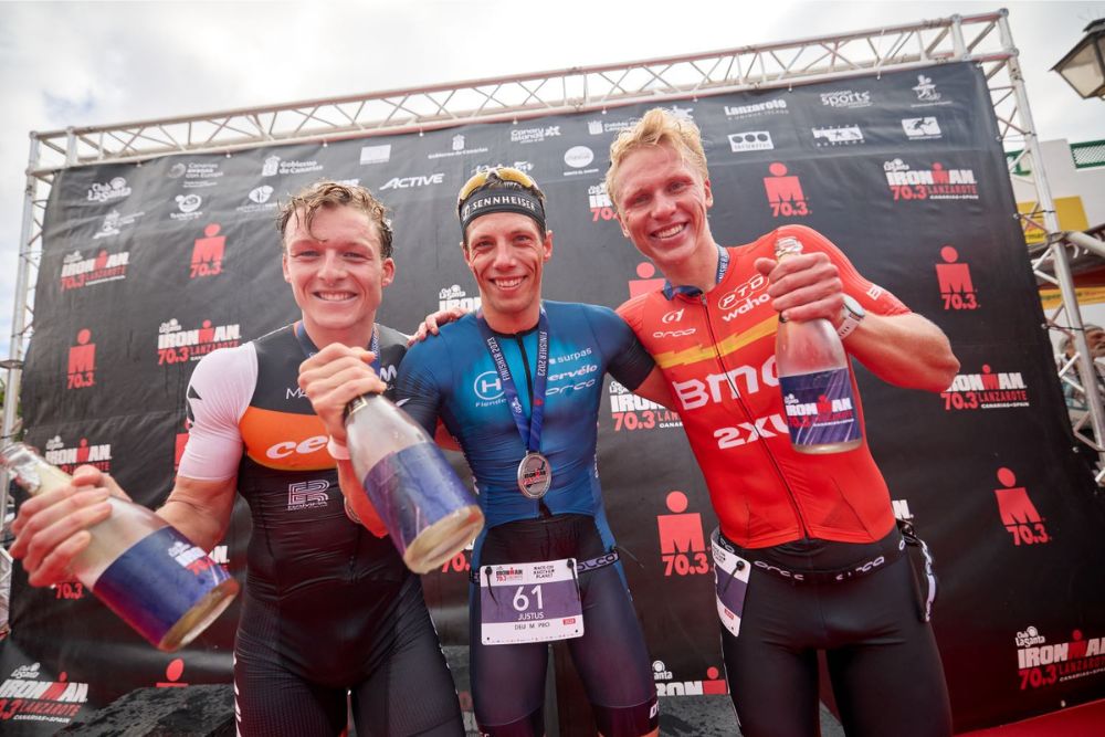 Ganadiores del IRONMAN 70.3 Lanzarote