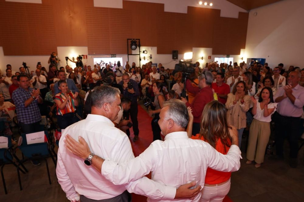 Presentación de candidatos del PSOE